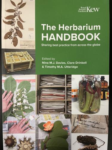 the Herbarium Handbook specimen